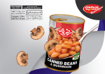 کنسرو لوبیا چیتی باقارچ380گرمی