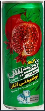 آبمیوه قوطی انار 240میلی (رضوی)