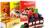 پودر کیک 500گرم هلویی