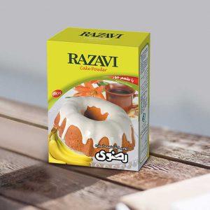 پودر کیک 500گرم موزی