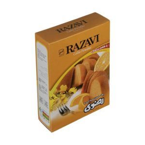 پودر کیک 500گرم پرتقالی